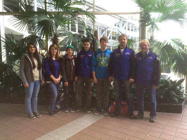 Alexandra Heimerl, Conny Demmelmair, Matthias Gruber, Josef Hogger, Daniel Demmelmair, Sportwart Stefan Gruber sen. und Sportwart Sepp Wirnstl. (im Bild fehlen 1. SM Tobias Sperl)